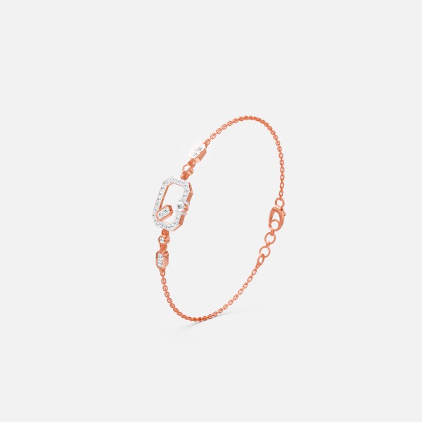 Minimal Radiant Charm Designer Bracelet
